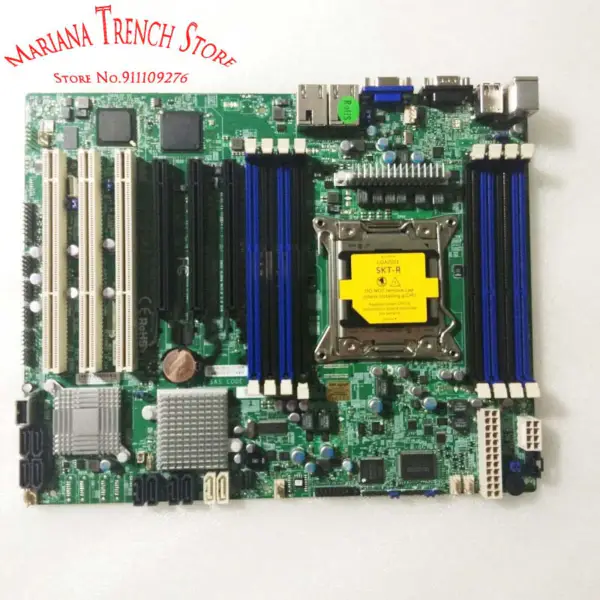 X9sre-f Supermicro Anakart Lga2011 E5-2600/1600 V1/v2 Ailesi İçin Ddr3 3 Pci-x 133/100