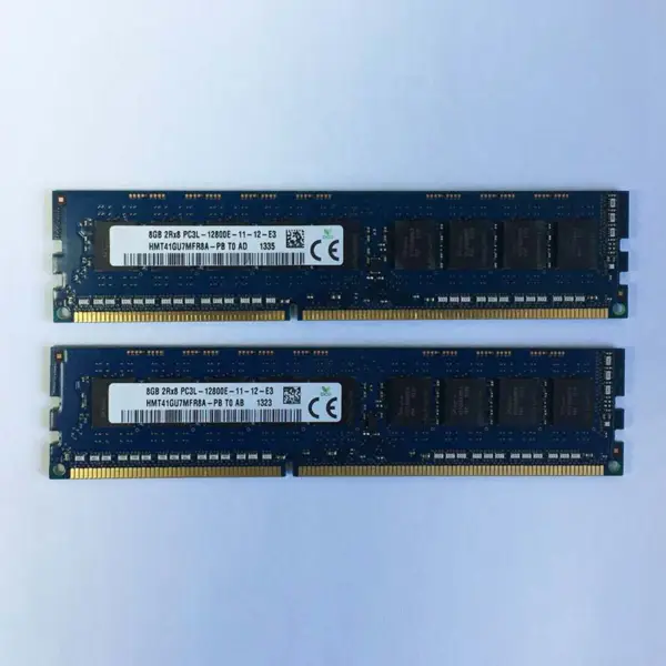 Dell R210 R220 R310 R320 Sunucu Belleği için 8gb Ddr3l 2400mhz Ecc Udimm Ram