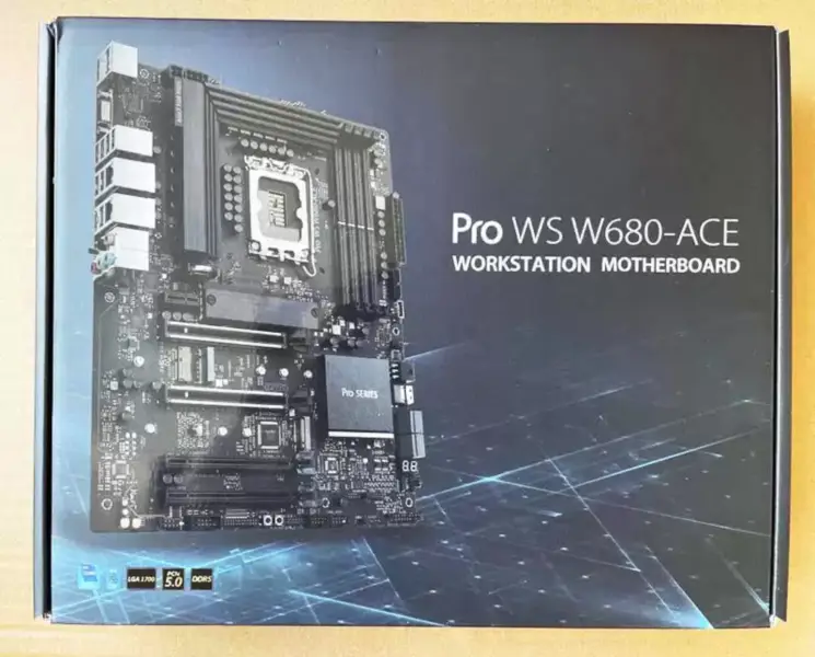 Pro Ws W680-ace Atx İş İstasyonu Anakartı Lga 1700 12./13. Nesil Çekirdek İşlemciler