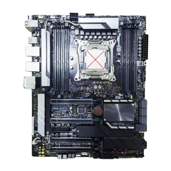Asus İş İstasyonu Anakartı İçin Ws X299 Pro Ddr4 4133mhz Çift M.2 ve M.2 Soğutucular U.2 ve Usb 3.1 Gen 2 Bağlantı Noktaları ile 2066 Atx
