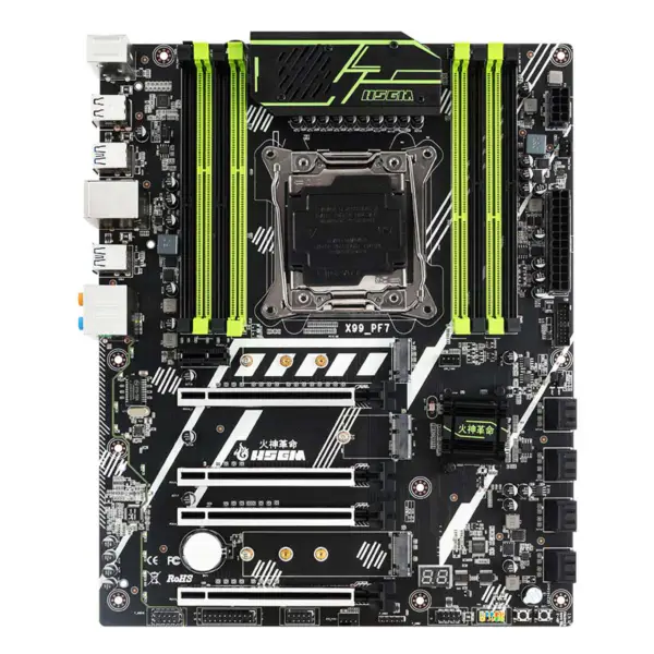 Hsgm X99-pf7 Destek Dört Kanal Ddr3/ddr4 X99 Chipset Sunucu Anakartı