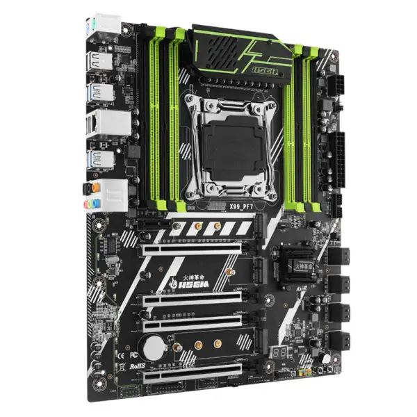 Hsgm X99-pf7 Destek Dört Kanal Ddr3/ddr4 X99 Chipset Sunucu Anakartı