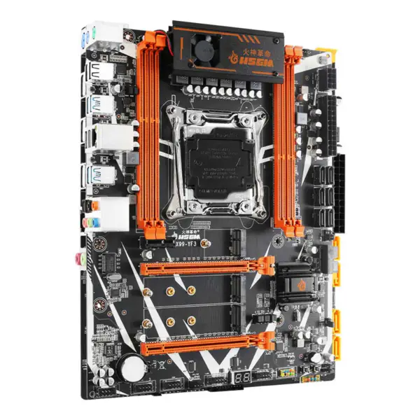 Hsgm X99-yf3 Anakart Lga 2011-3 Cpu Sockset Yüksek Performanslı Oyun Anakartı Sunucu Anakartı