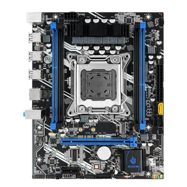 Hsgm X79-s288 Anakart Desteği Sunucu İçin Çift Kanallı Ddr3 Bilgisayar Anakartı