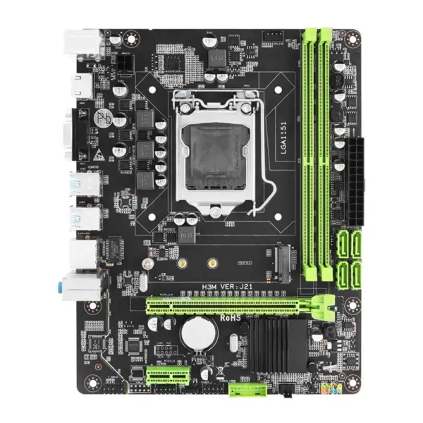 Hsgm H310 Sunucu Anakartı 2 * ddr4 Udimm 64gb Bellek Masaüstü Bilgisayar Anakartı