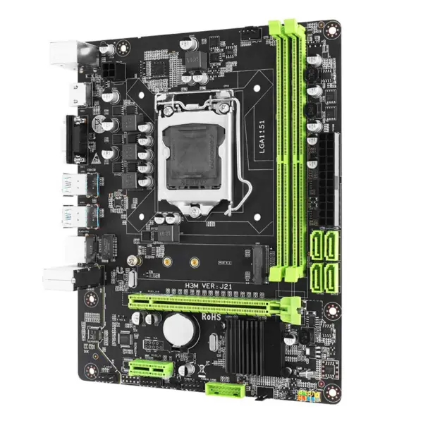Hsgm H310 Sunucu Anakartı 2 * ddr4 Udimm 64gb Bellek Masaüstü Bilgisayar Anakartı