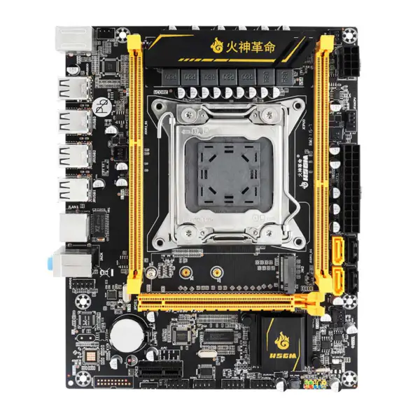 Hsgm X79-s280 2 * ddr3 64gb Bellekli Anakart 11 * usb Portlu Anakart