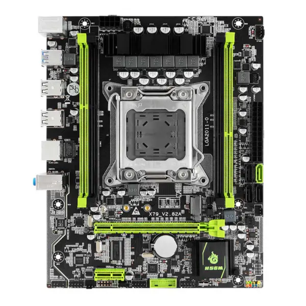 Hsgm X79-s290 Destek Dört Kanal Ddr3 128gb Bellek Pci-e 3.0 Sunucu Anakartı