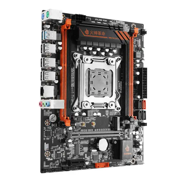 Hsgm X79-s300 Sunucu Anakartı 4 * usb3.0 + 9 * usb2.0 Port128gb Bellek Yüksek Performanslı Bilgisayar Anakartı