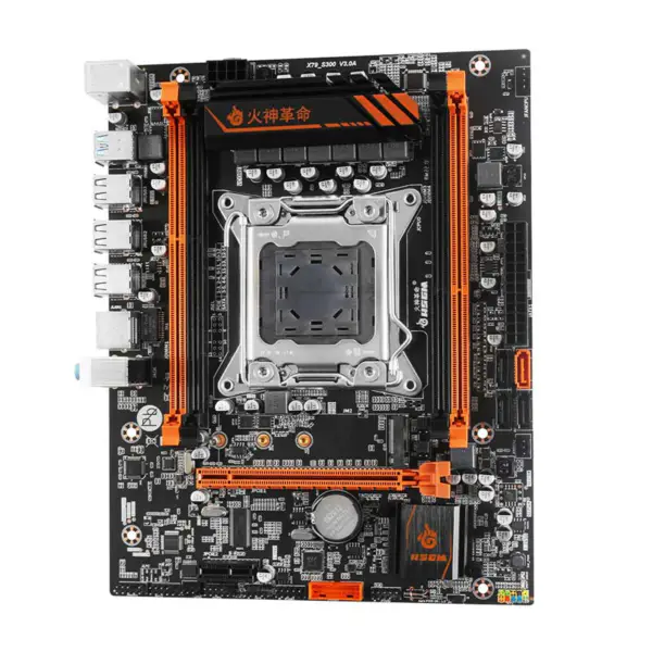 Hsgm X79-s300 Sunucu Anakartı 4 * usb3.0 + 9 * usb2.0 Port128gb Bellek Yüksek Performanslı Bilgisayar Anakartı