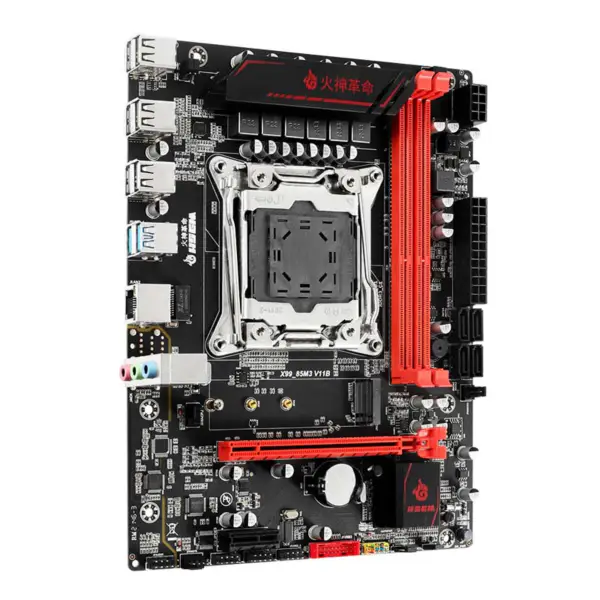 Hsgm X99-85m3 Anakart Chipset Lga 2011-3 Destek Çift Kanal Ddr3 Pc Sunucu Anakartı