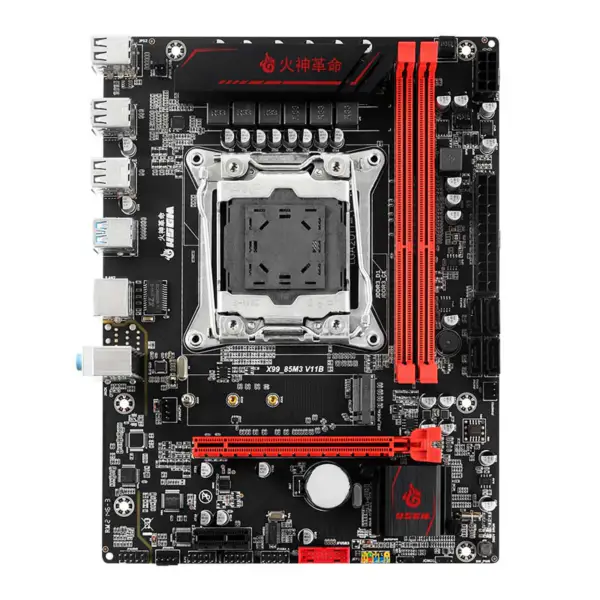 Hsgm X99-85m3 Anakart Chipset Lga 2011-3 Destek Çift Kanal Ddr3 Pc Sunucu Anakartı
