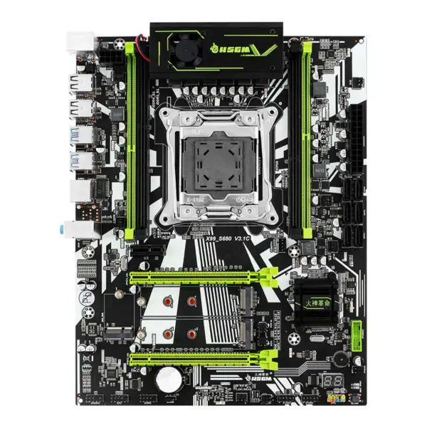 Hsgm X99-s680 Anakart 64gb Bellek Üst Düzey Destek Çift Kanal Ddr3/ddr4 Sunucu Anakartı