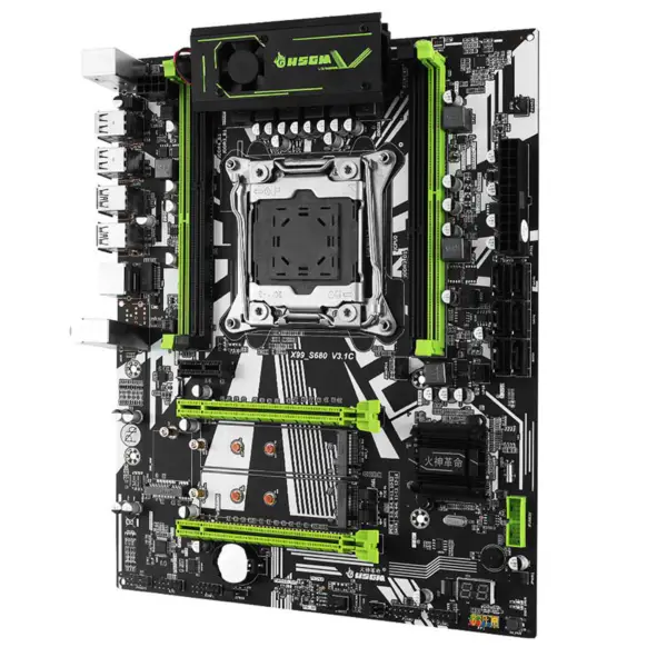 Hsgm X99-s680 Anakart 64gb Bellek Üst Düzey Destek Çift Kanal Ddr3/ddr4 Sunucu Anakartı
