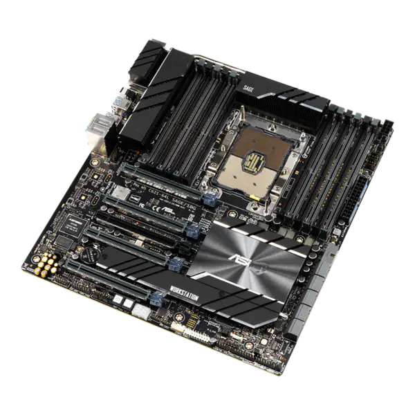 Asus C621 C621e Anakart Lga 3647 Pro Ws C621 64l Sage Çift Cpu 4gpus