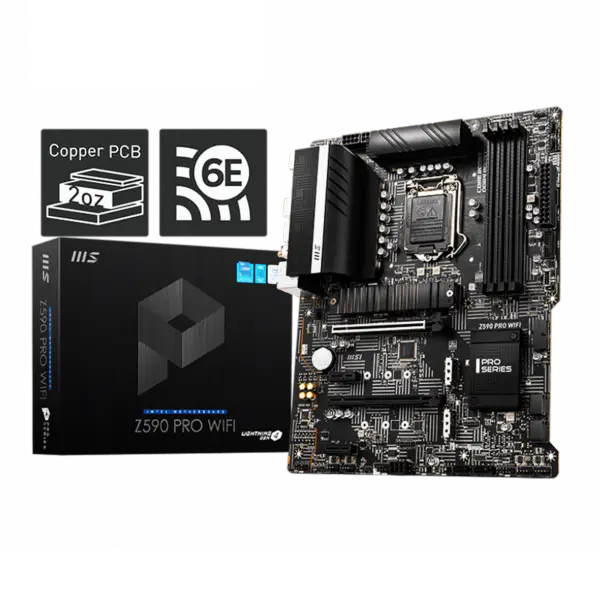 Anakart Lga 1200 Z590m Anakart Ddr4 10. 11. Nesil Z590 Pro Wifi