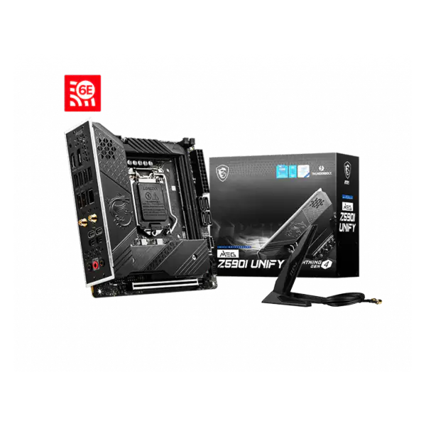 Oyun Lga 1200 Z590 Anakart Atx 10. 11. Nesil Meg Z590i Unify Itx