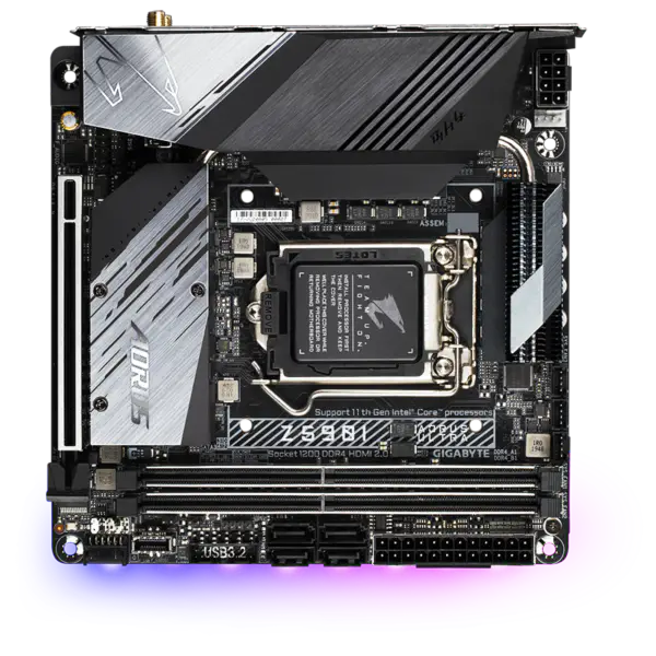 Ga Gaming Z590m Lga 1200 Z590 Mini Itx Anakart 10. 11. Nesil Z590i Aorus Ultra