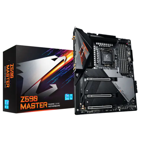 Ga With Cpu Z590m Lga 1200 Anakart 10. 11. Nesil Z590 Aorus Master