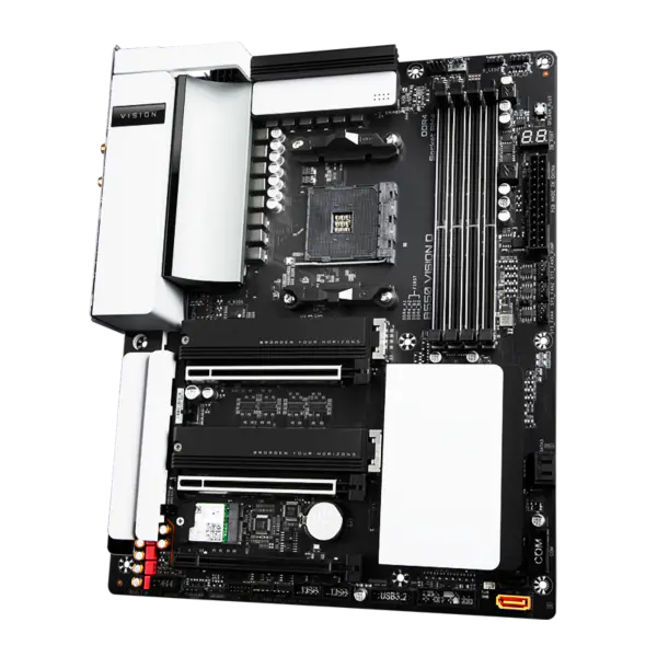 Ga B550 B550m Anakart R7 5800x 5700g R5 5600x Ve Soket Am4 Gaming Anakart B550 Vision D Ds3h Ac Wifi-p D