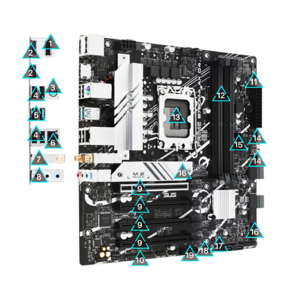 Asus PRIME B760M-A AX D4 anakart