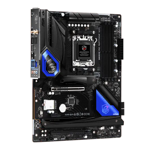 AsRock Atx Anakart B650e Pg Riptide Wifi Ddr5 Am5 Destek Cpu 7950x 7900x 7700x 7600x