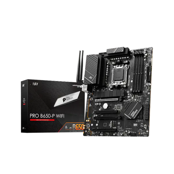 Ms Atx Anakart Pro B650-p Wifi Ddr5 Am5 Destek Cpu 7950x 7900x 7700x 7600x B650