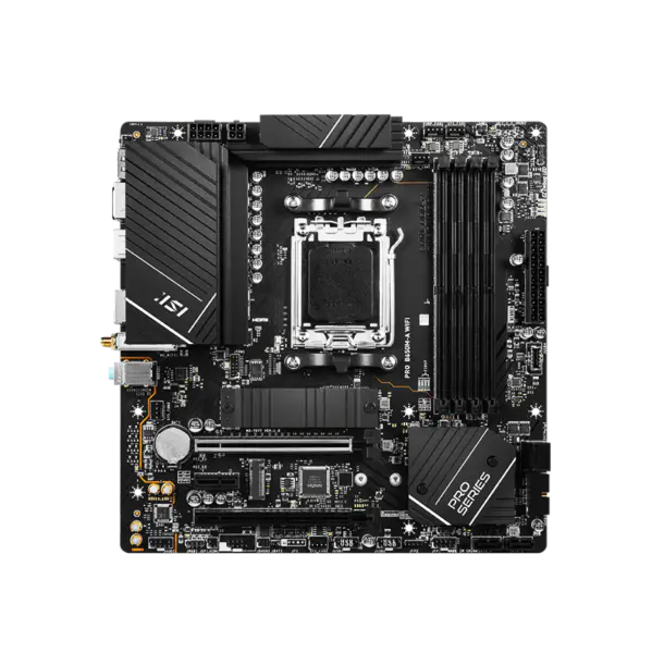 Ms M-atx Anakart Pro B650m-a Wifi Ddr5 Am5 Destek Cpu 7950x 7900x 7700x 7600x B650m-a
