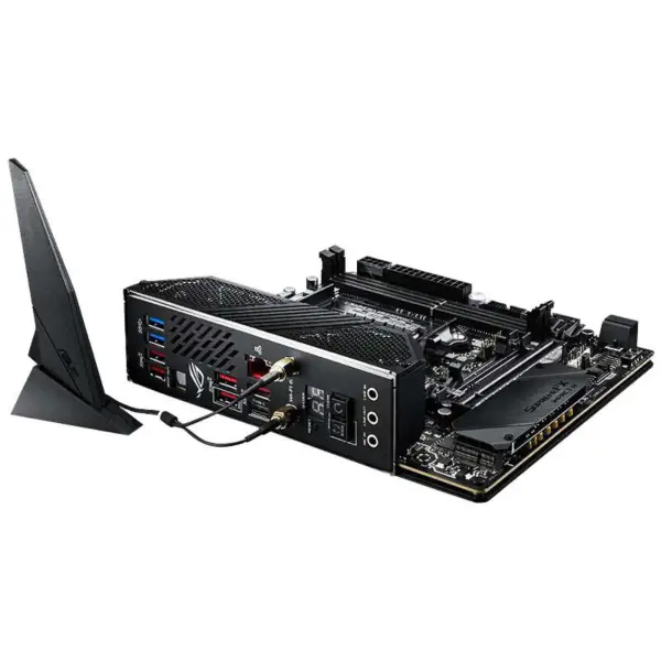 Asus Rog Crosshair Viii Impact X570 Argb Anakart Oyun İşlemcisi Desteği 5800x 5900x 5950x