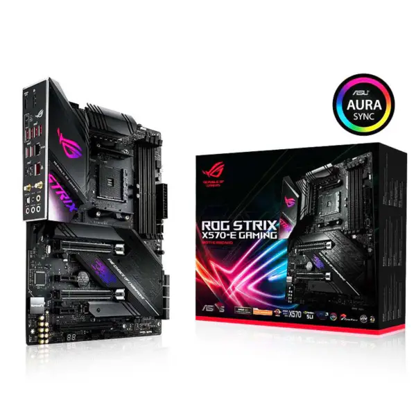 Asus Rog Strix X570-e Gaming Ddr4 Argb Anakart Oyun İşlemcisi Desteği 5800x 5900x 5950x X570-e Gaming