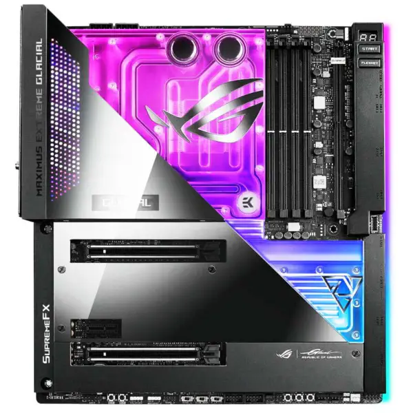 Asus Pc Anakart Ddr5 Cpu 12700 2700kf Intl Z690 Lga 1700 Anakart Rog Z690 Extreme Glacial