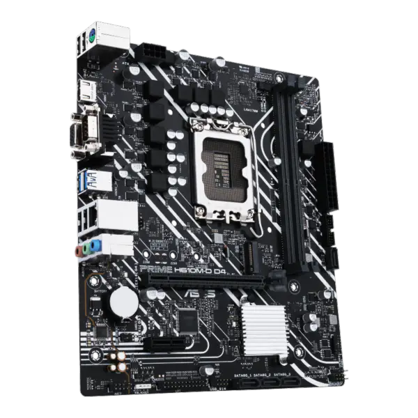 Asus H610 H610i H610m Anakartlar Destek Cpu G7400 12400f Ssds M.2 Lga 1700 Anakart Prime H610m-d D4