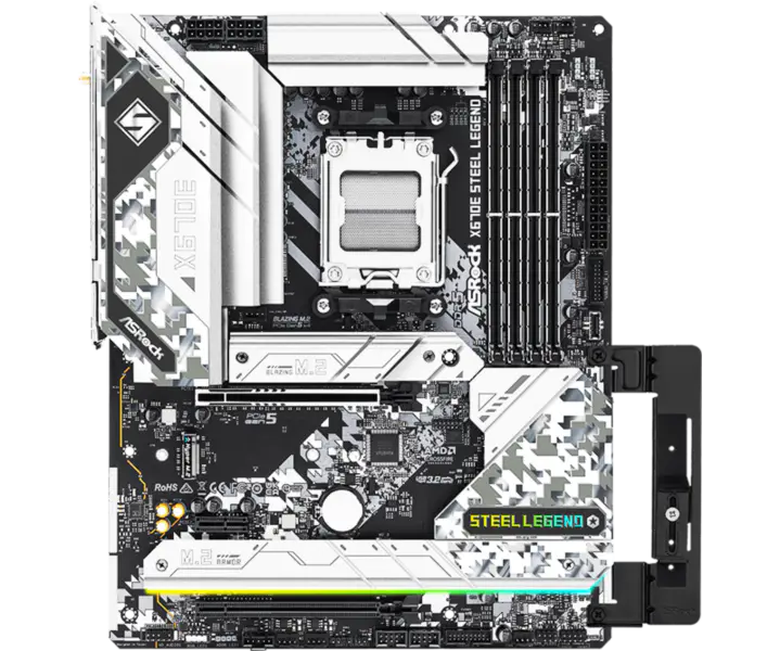 Rock X670 X670e Anakartlar Am5^5 Soket Am5 Anakart X670e Steel Legend Ddr5