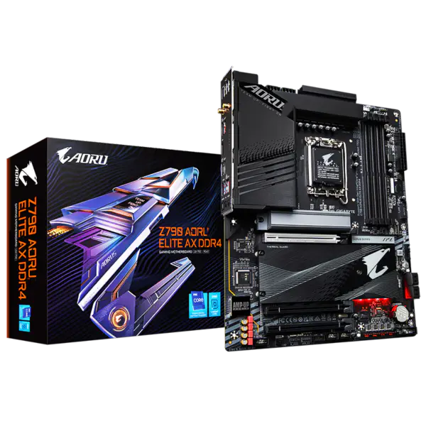 Ga Anakart Z790-a Elite Ax Ddr4 Bellek Lga 1700 Intl 12. 13. Nesil I7 13700 13900k Z790 A Elite Ax Wifi