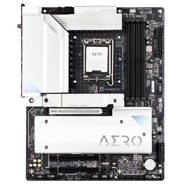 Ga Anakart Z790 Aero G Ddr5 Bellek Lga 1700 Intl 12. 13. Nesil I7 13700 13900k Z790 Aero G D5 Anakart Wifi