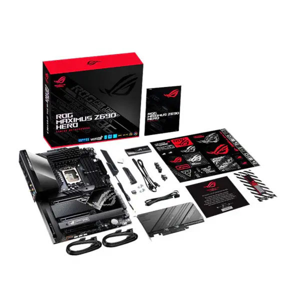 Asus Rog Maximus Z690 Hero Oyun Anakartı Bellek Ddr5 Cpu 12900k 12700k Intl Z690 Lga 1700 Asus Z690