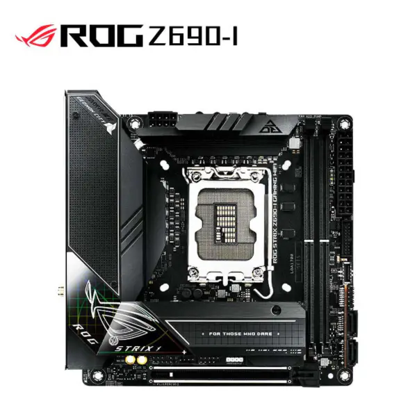 Asus Rog Strix Z690-i Gaming Wifi Anakart Itx Mini Board Ddr5 Cpu 12900k 12700k Intl Z690-i