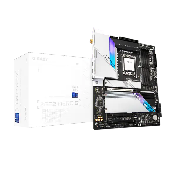 Ga Z690 Aero G Ddr4 Anakart Desteği Cpu 12900k 12700k Intl Z690 Lga 1700 Wi-fi 6 Atx