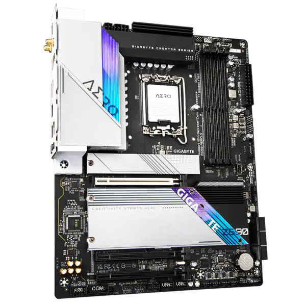 Ga Z690 Aero G Ddr4 Anakart Desteği Cpu 12900k 12700k Intl Z690 Lga 1700 Wi-fi 6 Atx