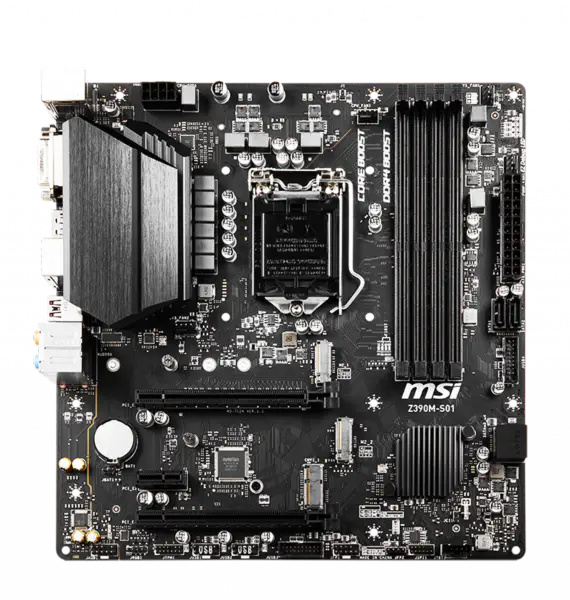 Msi Anakart Z390m 8700 İşlemci Win7 Sistemini Destekler Masaüstü Anakart 8. 9. Nesil Cpu Z390m S01 Z390