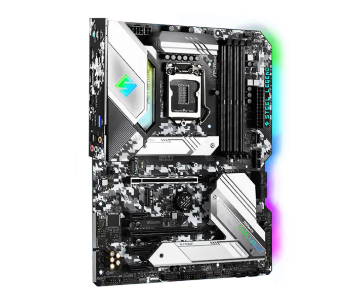 Asrock Z490 Steel Legend Ddr4 Anakart Parçası Lga 1700 1200 Ddr4 Ddr5 Z690 Z590 Z590m Z490 X299 X299e H510 B560 B560m B460