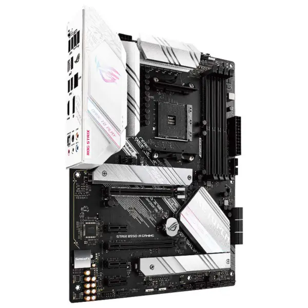 Rog Strix B550-a Gaming Blowing Snow Oyun Anakartı Cpu 3700 X5600x 5800x Ve B550socket Am4'ü Destekler