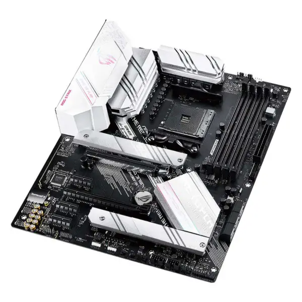Rog Strix B550-a Gaming Blowing Snow Oyun Anakartı Cpu 3700 X5600x 5800x Ve B550socket Am4'ü Destekler