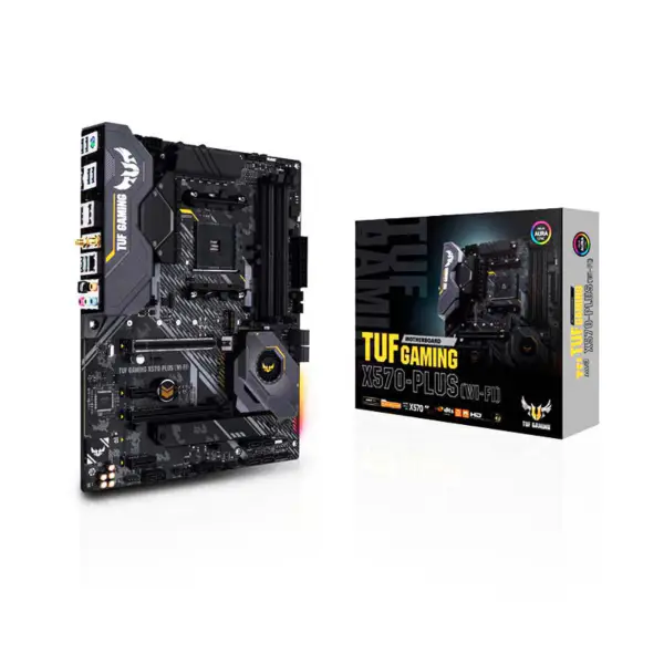 Tuf Gaming X570-plus Wi-fi Destekli Cpu 5700g/5800x/5900x Ve X570 Soket Am4 Oyun Anakartı