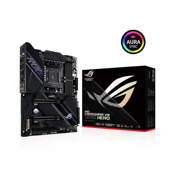 Rog Crosshair Viii Dark Hero C8dh Oyun Anakartı Ve X570 Cpu 5900x 5800x 5600x Soket Am4 Destekler