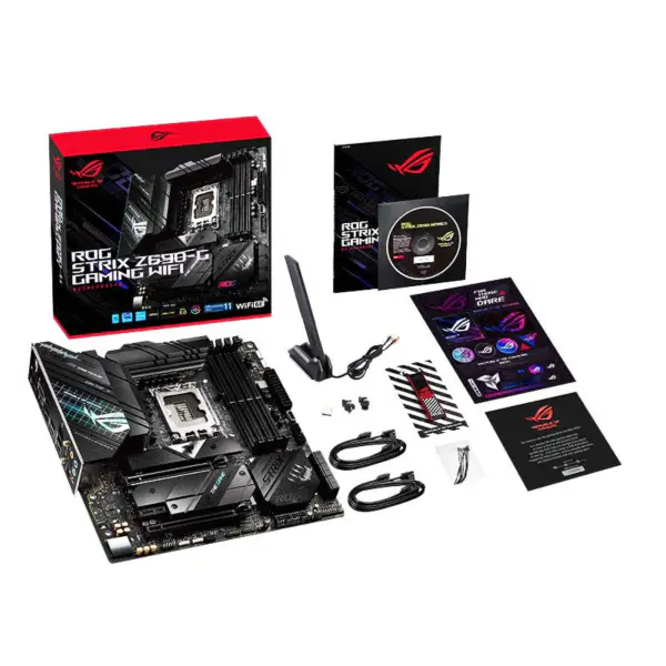 Rog Strix Z690-g Gaming Wifi Compact Matx Anakart Destek Belleği Ddr5 Cpu 12900k 12700k Intl Z690 Lga 1700
