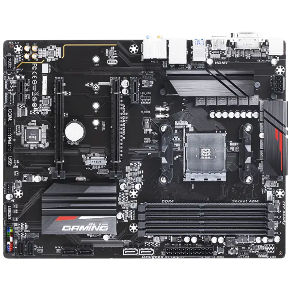 B450 Masaüstü B450 Gaming X I3 I5 I7 Sata2.0 4 adet Ddr4 2933/2667/2400/2133 Mhz