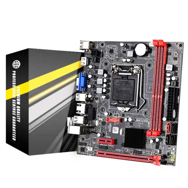 Yükselticisiz B75 Anakart Lga1155 Soket Anakart Yüksek Performanslı Oyun Ddr3 Pc Anakartı
