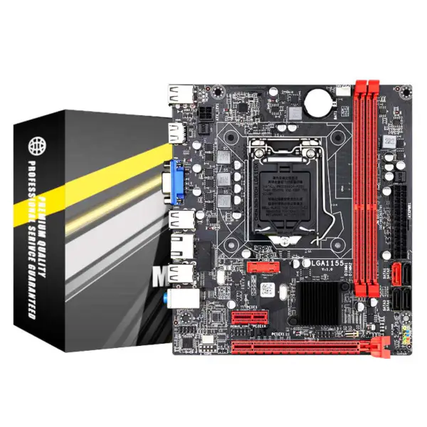 X99 Anakart B75 Lga1155 Soket Anakart Yüksek Performanslı Oyun Ddr3 Pc Anakart