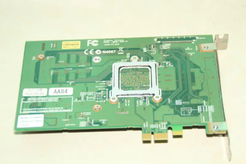 Canopus FIRECODER Blu-ray MHX-C1 PCI X1 Yüksek Hızlı Donanım Kartı AM09-PC-809